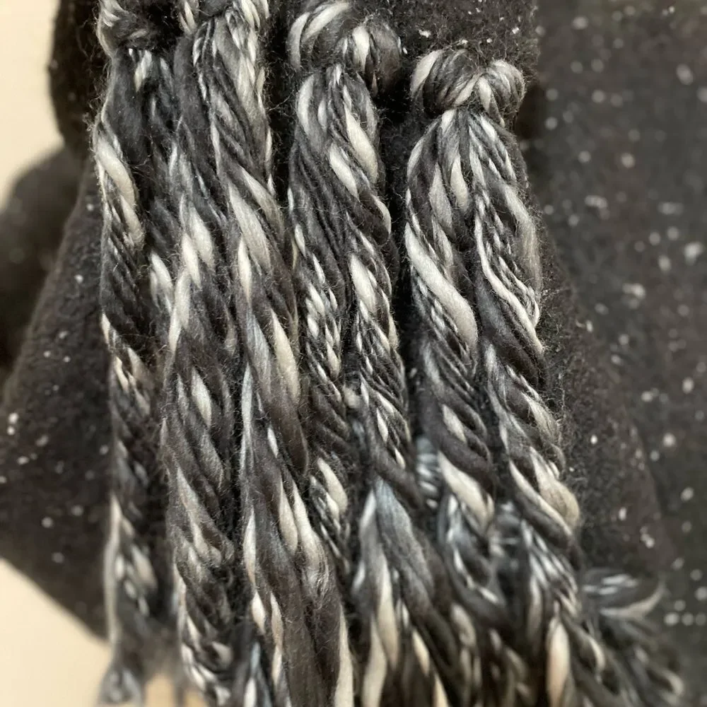 New Anthropologie Scarf/Wrap Black Fringed Super Soft NWOT


73 inch long - Picture 9 of 9